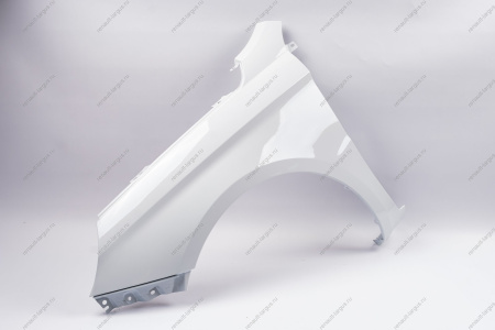 Крыло LADA Vesta/Веста переднее левое в цвет 221 Ледниковый (белый) GAMMA