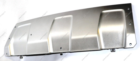 Накладка RENAULT Duster/Рено Дастер бампера передняя нижняя хром Francecar