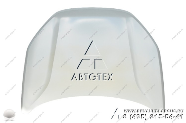 Капот LADA Vesta /SW/ SW Cross/Веста в цвет 691 Платина (серебристый), герметик только по шву АвтоВАЗ