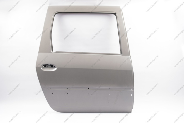 Дверь задняя правая (под стекло) LADA Largus/Лада Ларгус (с отв. под молдинг) с герметиком Lada