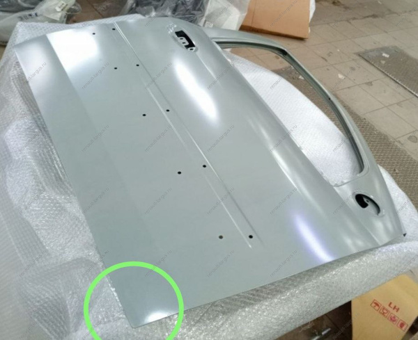 Дверь передняя правая (c отв. под молдинг ,без отверстия под личинку) LADA Largus Lada