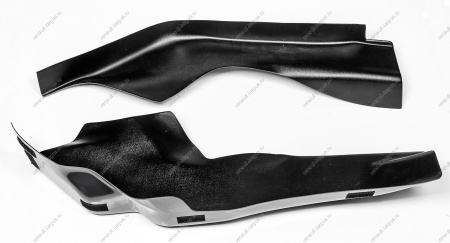 Накладка на ковролин центральные на туннель пола АртФорм LADA XRAY с 2016 г 2 шт К-Т Yougo