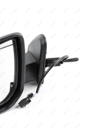 Зеркало наружное заднего вида левое с ручной регулировкой из салона (с повторителем) LADA Largus (FL) NEW (без накладки 8450108104) Lada