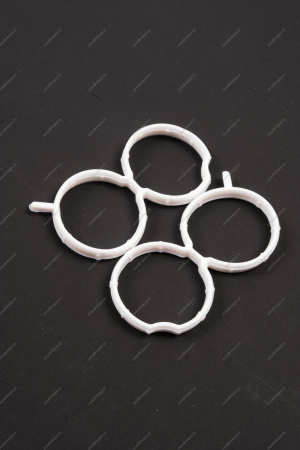 Комплект уплотнителей для ресивера и дроссельной заслонки с электронной педалью газа БЕЛЫЙ 3шт к-т ВАЗ-21116 БРТ