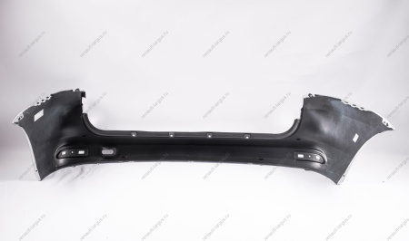 Бампер задний LADA Largus/Лада Ларгус крашеный 691 Платина (Серебристый) Lada