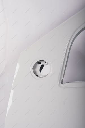 Дверь передняя левая LADA Largus/Лада Ларгус крашеная (с отв. под молдинг) 221 Ледниковый (Белый) Lada