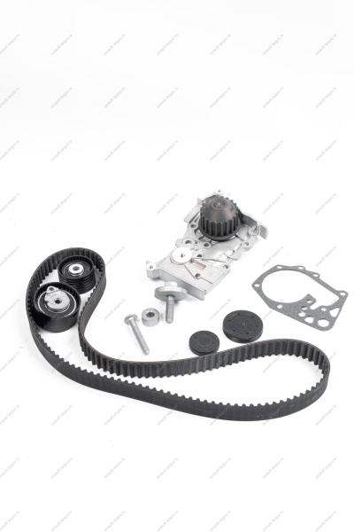 РОЗНИЦА Комплект новый ГРМ + 2 ролика +водяной насос Lada Largus/RENAULT Logan 16кл 105л.с. K4M Renault ( Повреждена оригинальная упаковка)