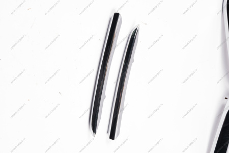 Молдинг переднего бампера к-т 4шт (хром) LADA Vesta FL Россия