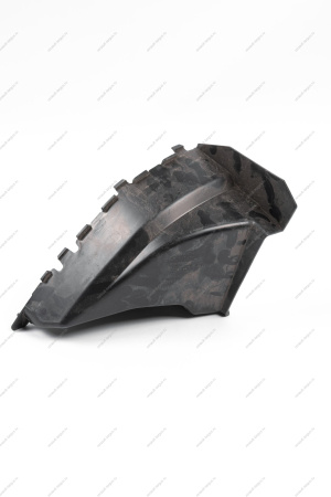 Щиток переднего бампера нижний LADA Largus/Лада Ларгус правый (раструб) воздухонаправляющий Lada