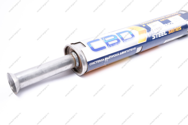 Резонатор Лада Ларгус двигатель ВАЗ 11189. 21129. Нержавеющий