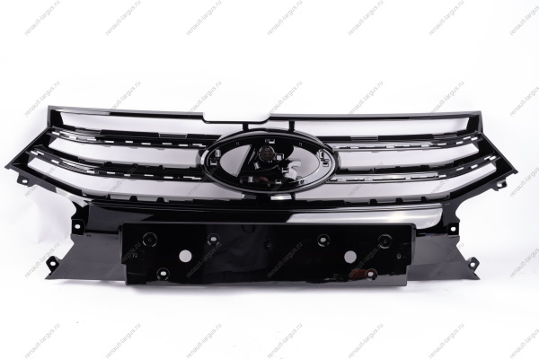 Решетка LADA Vesta NG радиатора средняя (черный лак) Lada