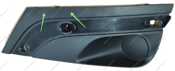 Заглушка LADA Vesta переднего бампера правая ПТФ Lada