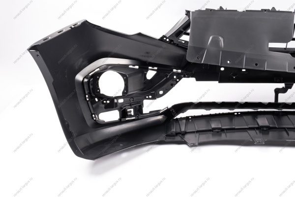 Бампер передний неокрашенный без отверстий под датчики системы парковки (под покраску) Vesta NG Россия