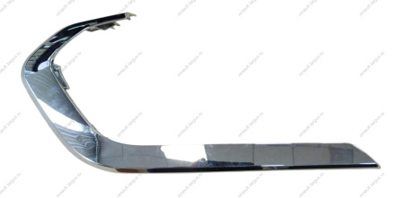 РОЗНИЦА Молдинг новый LADA Largus (FL) NEW переднего бампера нижний левый Царапина (хром) Россияжний левый Царапина (хром) Россия