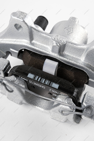 Суппорт передний правый в сборе Renault Logan II, Sandero II (суппорт 410016069R +2шт тормозн.колодки 410602581R) Renault