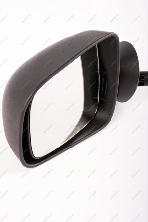 Зеркало левое LADA Largus/Лада Ларгус мех. трос в сборе цельнокорпусное ГрандРиал