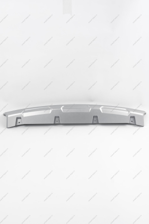 Накладка переднего бампера центральная (цвет серебристый) Lada Largus Cross до 2021г. (ORIGINAL) Lada