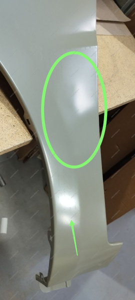 Крыло LADA Vesta/Веста переднее левое Gamma