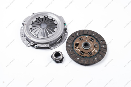 Комплект сцепления Renault Logan, Sandero I/II 1.6 K7M, Lada Largus 1.6 K7M 200 мм, 26 шлицов,трос. привод, с выжимным подшипником (в упак. LECAR) Lada