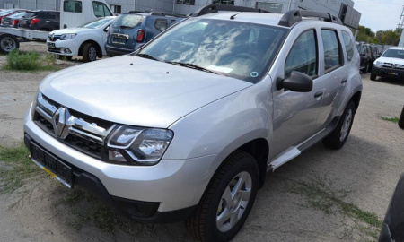 Крыло переднее левое RENAULT Duster крашеное Cерая платина D69 Api