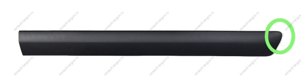 Молдинг двери передней правой LADA Largus/Лада Ларгус (без пистонов) Lada