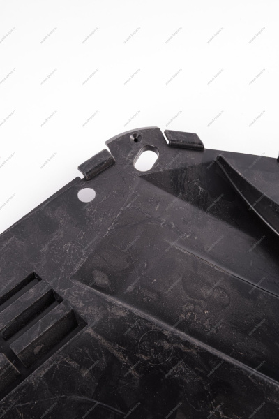 Защита LADA Largus/RENAULT Logan переднего бампера левая Рысь