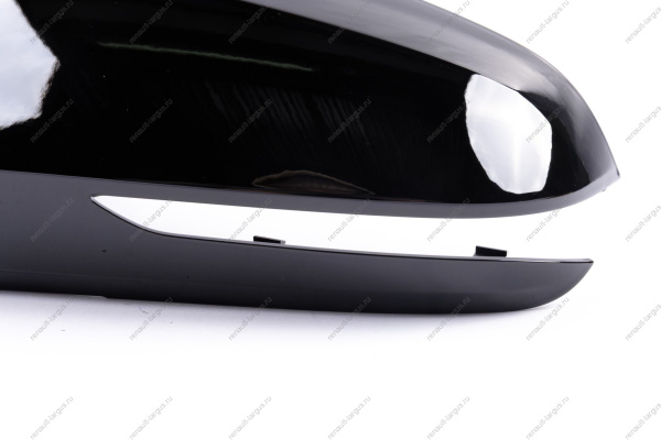 Накладка зеркала левого в цвет 672 Пантера (черный) LADA Vesta FL Lada