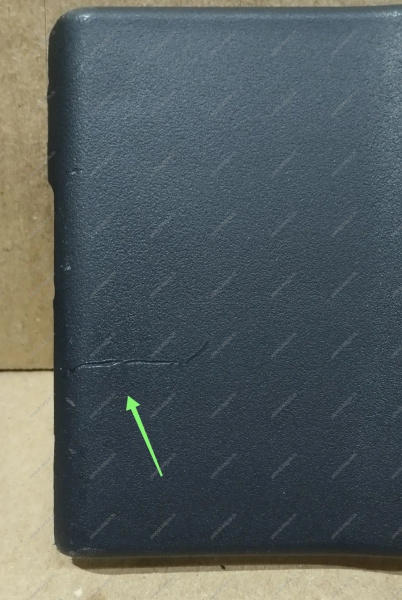 Молдинг новый LADA Largus двери задней левой (без пистонов) ( цвет серый) Lada