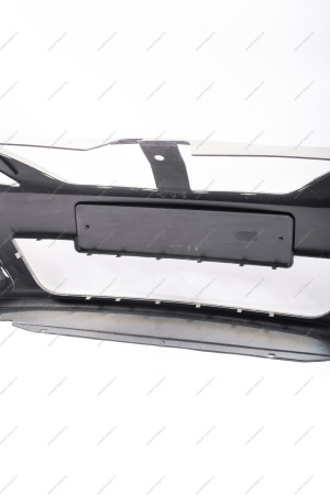 Бампер передний LADA Largus/Лада Ларгус крашеный 242 Серый базальт (Серо-бежевый) без заглушки под букс. крюк Lada