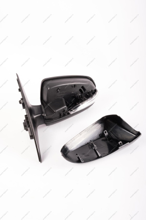 Зеркало LADA Vesta левое в сборе с накладкой под покраску электропривод , обогрев с повторит поворота MIRR