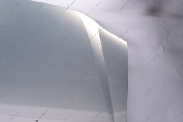 Капот RENAULT Logan/Рено Логан крашеный 632 Gris boreal Серебристый фаза 1 Начало