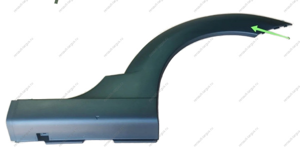 Облицовка LADA Largus Cross(FL) NEW заднего крыла левая Lada