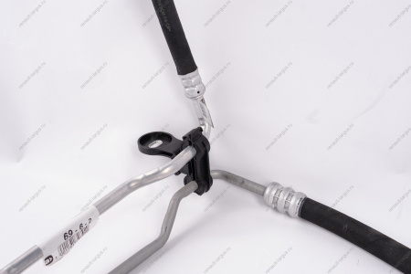 Шланг высокого+низкого давления в сборе гидроусилителя руля (ГУР) LADA XRAY Lada