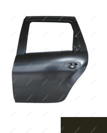 Дверь задняя левая крашеная RENAULT DUSTER 2010-2020 (DNP - VERT OLIVETTE) Китай