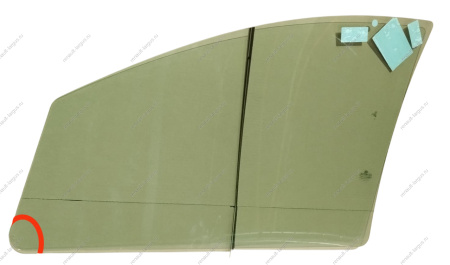 УЦЕНКА Стекло новое LADA Vesta опускное передней двери правое тонирован (Tinted) ( Два скола в нижней части стекла ) Lada