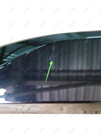 РОЗНИЦА Молдинг новый 3 LADA Vesta FL переднего бампера нижний левый (хром) ( Две царапинки) Lada