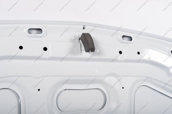 Капот LADA Largus/Лада Ларгус крашеный 221 Ледниковый (Белый) с герметиком, герметик только по шву Начало