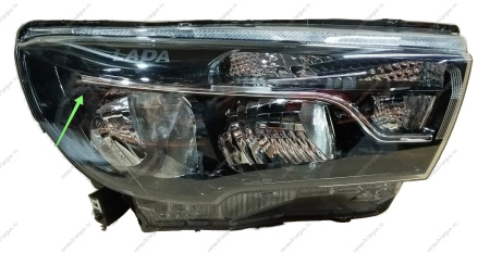 Фара LADA Vesta/SW/ SW Cross правая новая(с логотипом) Gamma