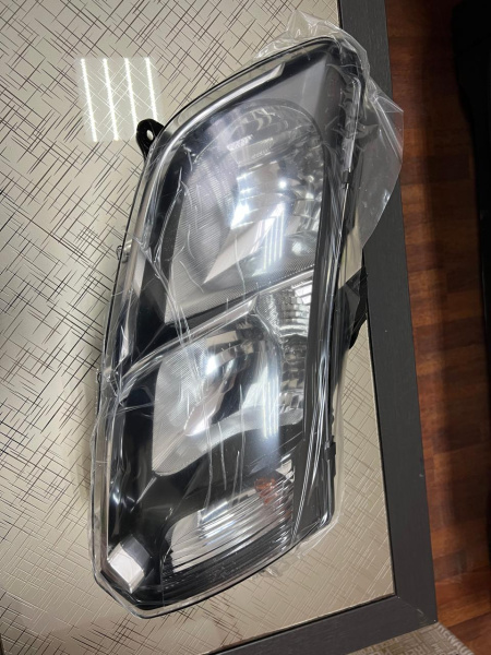 УЦЕНКА Фара правая 2 линзы RENAULT Logan 2014- ALRU.676512.128 лампа H7 Renault