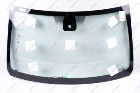 Стекло ветрового окна с пластиной крепления зеркала и кольцом датчика дождя в сборе (электрообогреваемое) LADA Largus (FL) NEW Lada