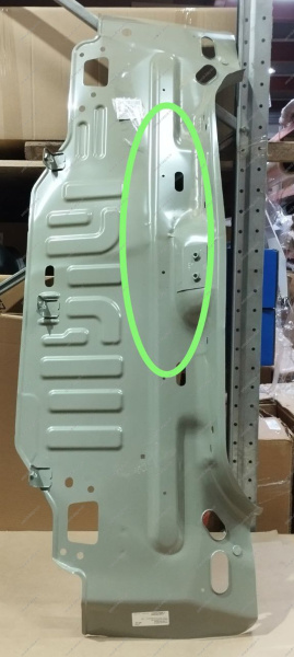 УЦЕНКА Панель задка новая LADA Vesta /LADA Vesta Cross ( Деформация по цетру детали, загиб ребра жесткости ) Lada