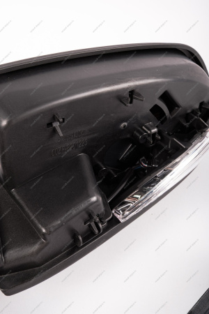 Зеркало LADA Vesta левое в сборе с накладкой под покраску электропривод , обогрев с повторит поворота MIRR