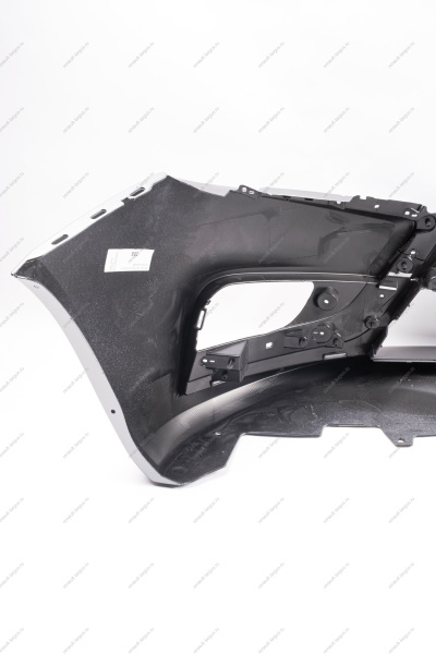 Бампер передний LADA Vesta Sedan/SW в цвет (без заглуш под букс крюк) 608 Плутон (серый) АвтоВаз