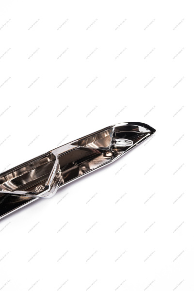 Молдинг переднего бампера верхний левый (хром) LADA Vesta SW Cross FL/Vesta FL Lada