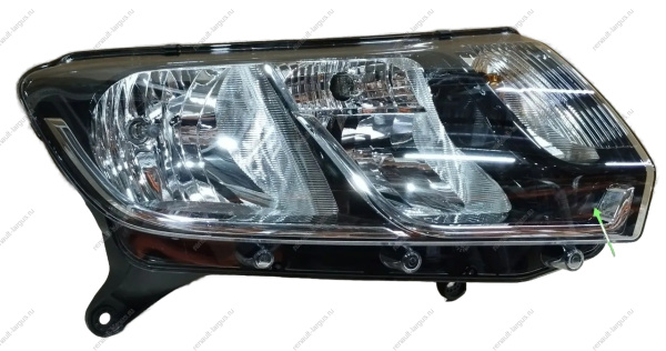 Фара правая LADA Largus (FL) NEW лампа H7 ORIGINAL Lada