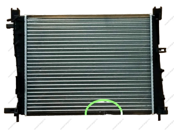УЦЕНКА Радиатор новый охлаждения RENAULT Duster 2015- 214106179R ( Грубый загиб в нижней части ) Renault