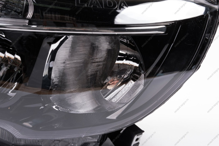 Фара LADA Vesta/Веста/SW/ SW Cross левая (с логотипом) (качество оригинала) ATB