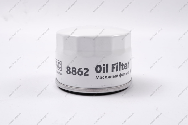 Фильтр масляный Logan / Sandero / Largus / Duster / Megane I-II / Clio I-III / Kangoo / Laguna / Almera (G11/15) NAC