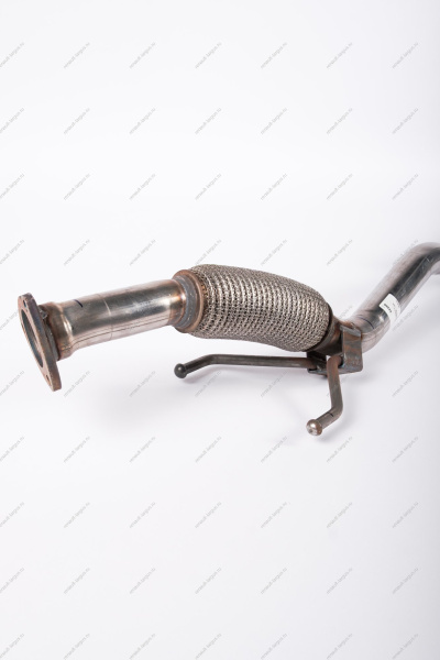 Глушитель дополнительный с трубами и кроншт.(резонатор) LADA Vesta/Веста Lada