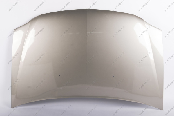 Капот LADA Largus/Лада Ларгус крашеный 242 Серый базальт (Серо-бежевый) с герметиком, герметик только по шву Начало